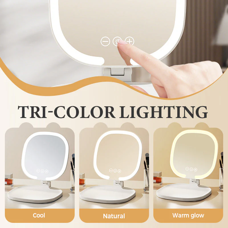 LED Folding High-Definition Makeup Mirror LED Folding High-Definition Makeup Mirror