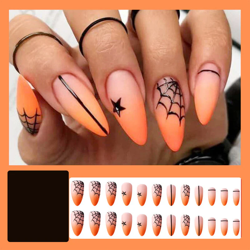 Halloween Style Press On Nails