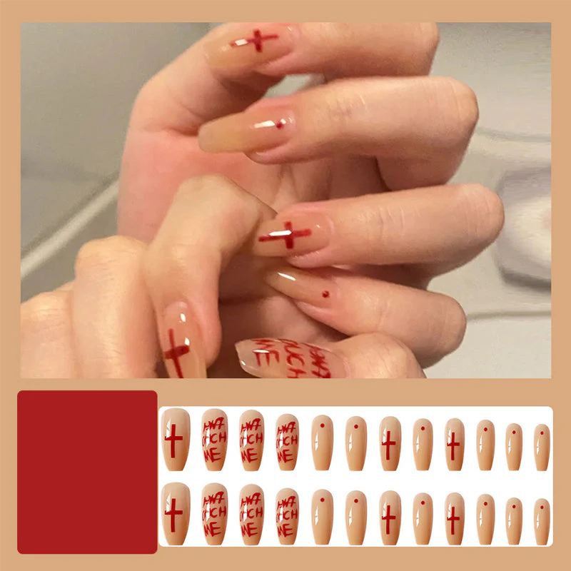 Halloween Style Press On Nails