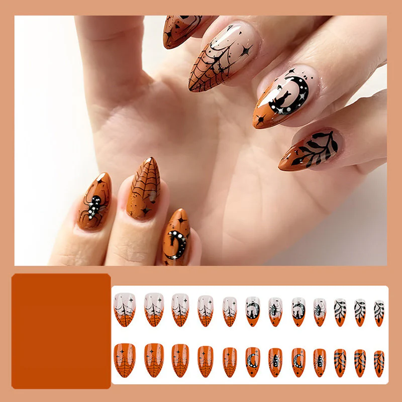 Halloween Style Press On Nails