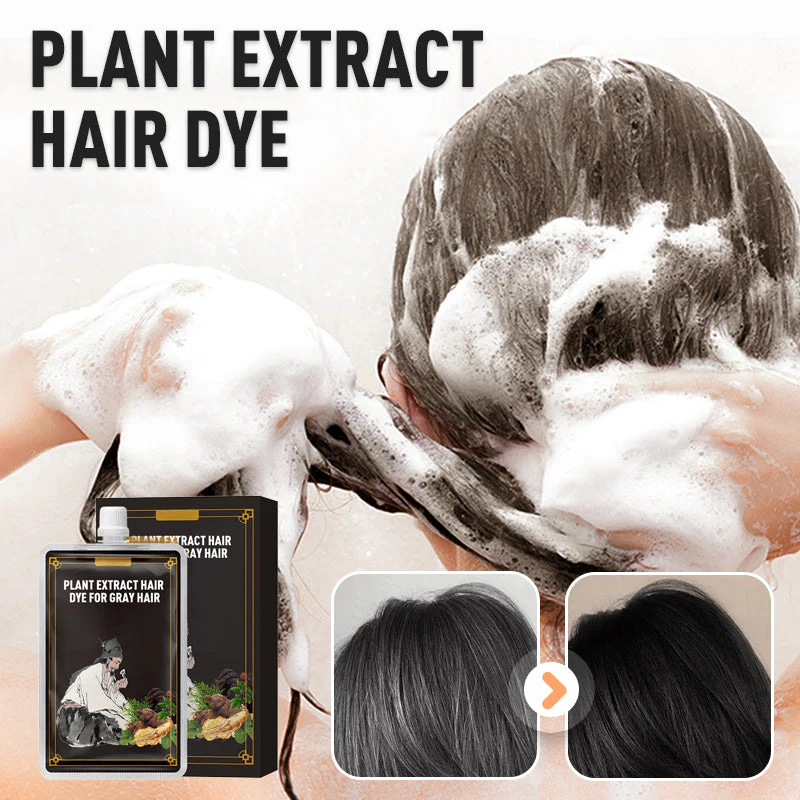 Plant Extract Hair Dye for Gray Hair