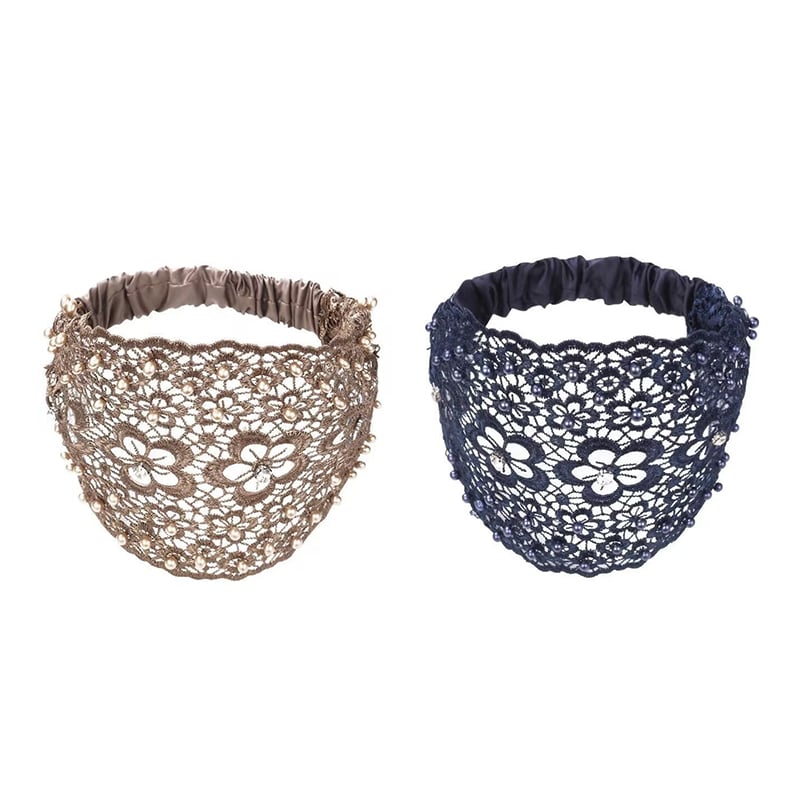 Summer Sale 49% OFFPlum Blossom Hollow Beaded Wide Headband