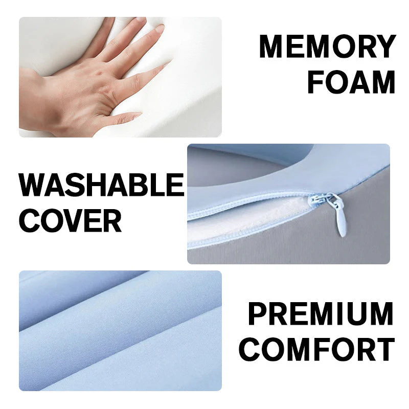 Memory Foam U-Shaped Travel Neck Pillow Memory Foam U-Shaped Travel Neck Pillow