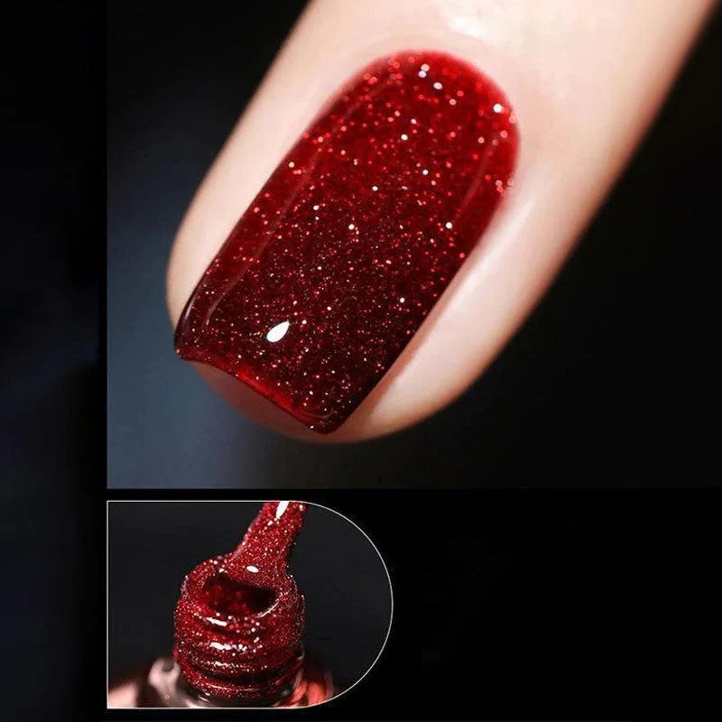 2025 New ArrivalHigh Density Glitter Nail Gel Polish