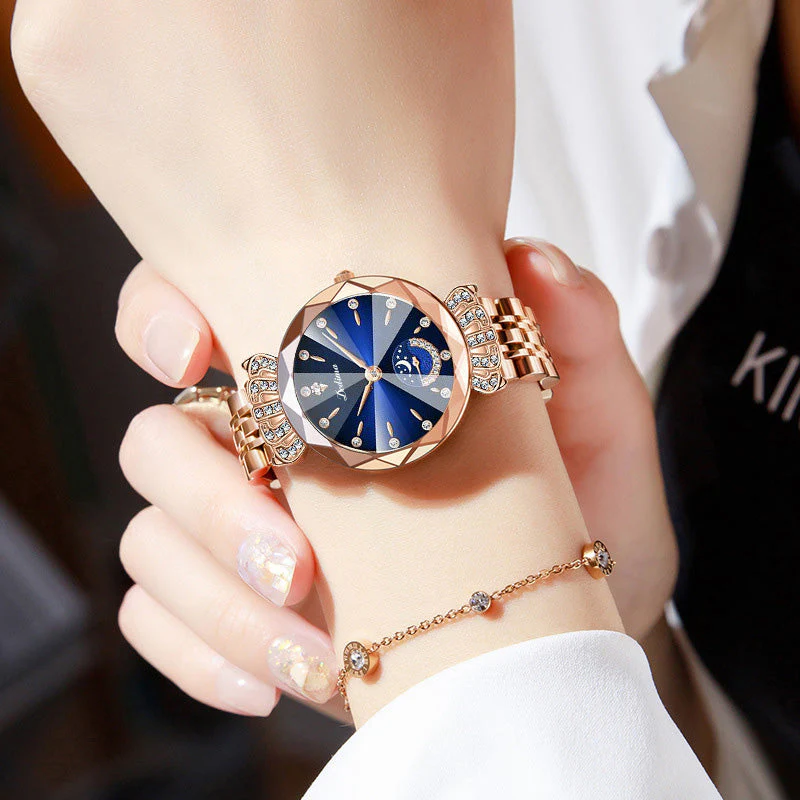 Fashionable Diamond Moon Star Watch for ...