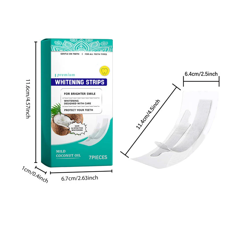 Enamel-Safe Teeth Whitening Strips