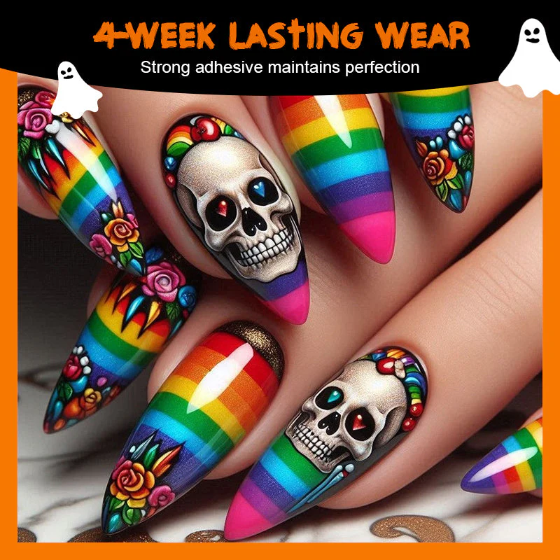 Halloween Style Press On Nails