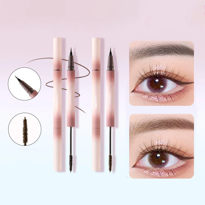 Dubbelzijdig wenkbrauwpotlood en tint