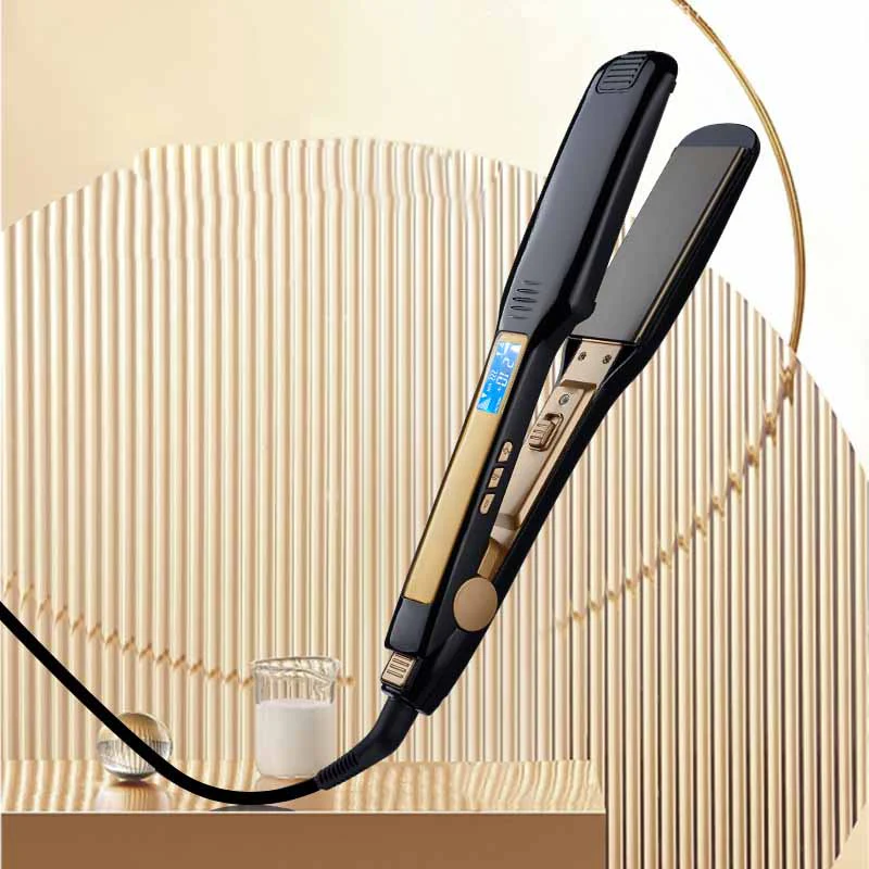 LCD Display Hair Straightener with Adjus...