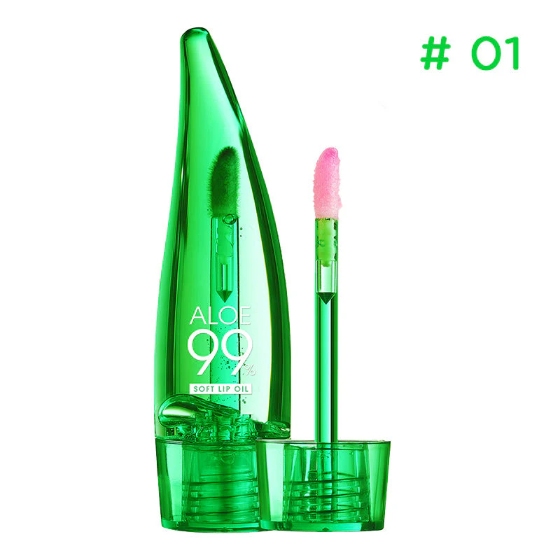  Buy 1 Get 1 Free Aloe Vera Moisturizing Color-Changing Lip Gloss