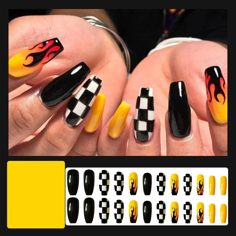 Halloween Style Press On Nails