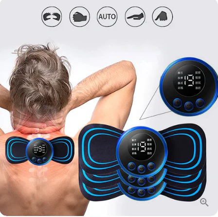 Hot SalePortable Massager with 8 Modes and LCD Screen - Mini Muscle Stimulator for Pain Relief