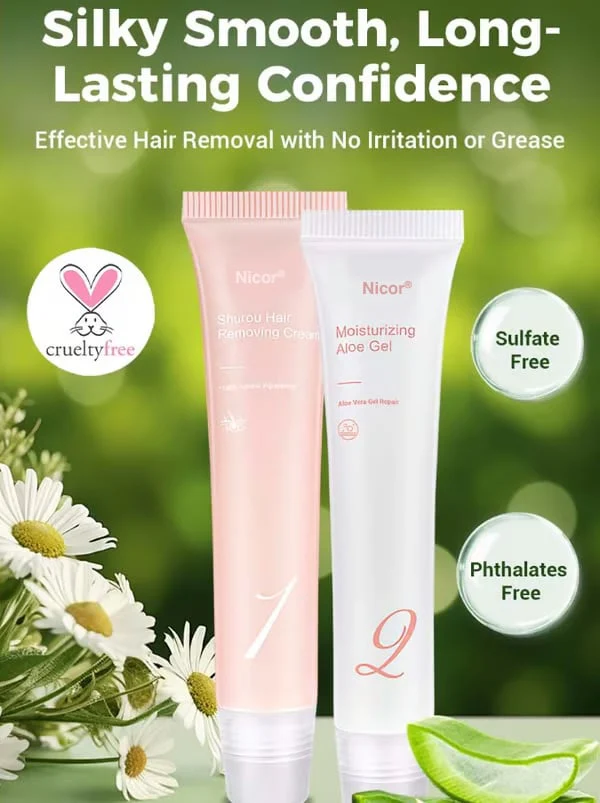 BUY 2 GET 1 FREEHair Removal Cream Kit for Women