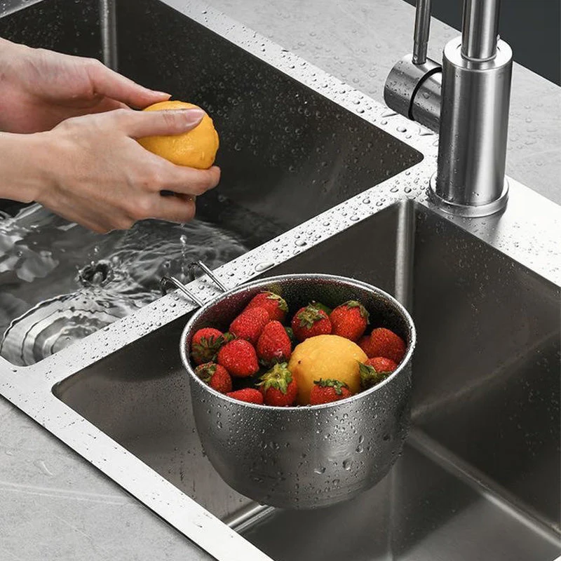 Multi-Functional Hanging Kitchen Sink Strainer Basket