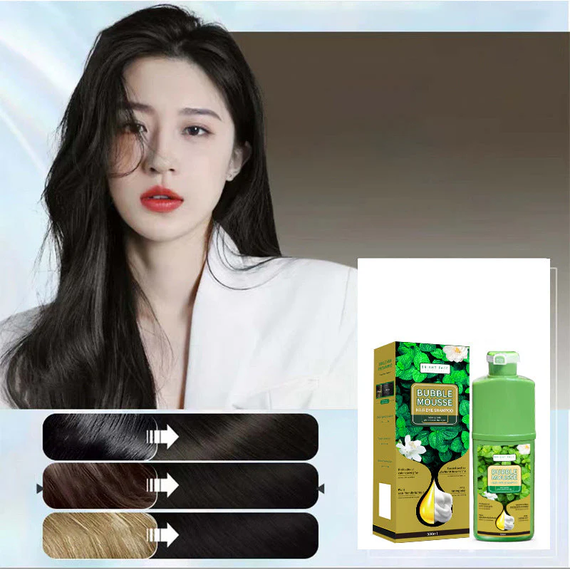 Long-Lasting Plant-Based Foam Hair Dye Long-Lasting Plant-Based Foam Hair Dye