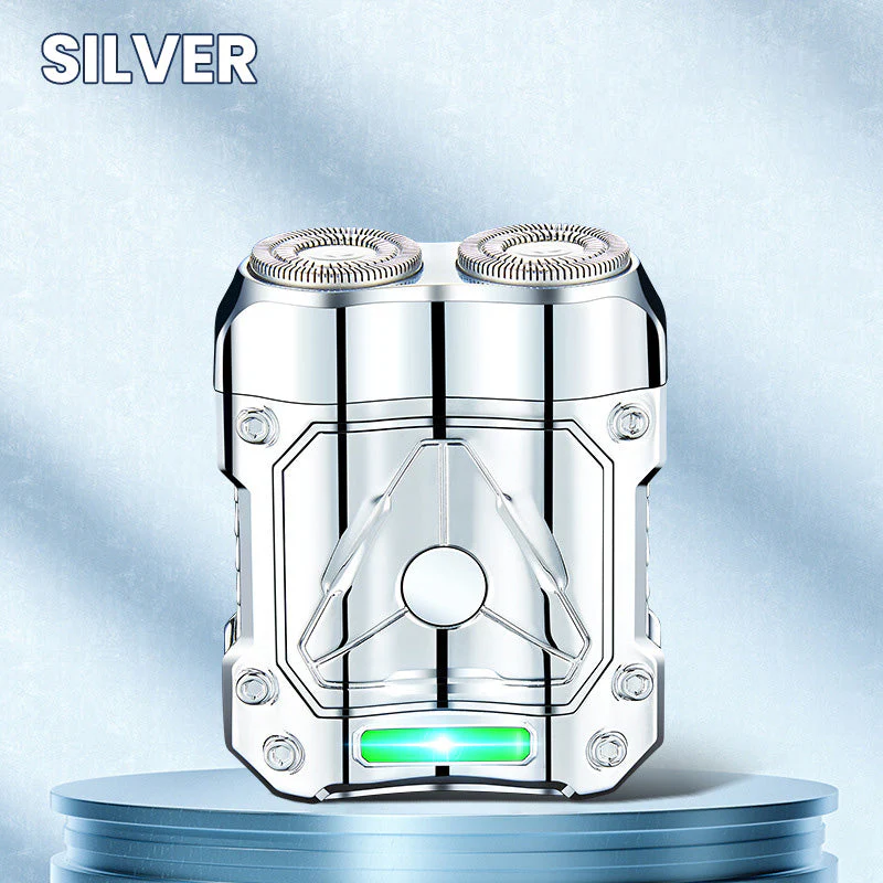   2025 New Mini Shaver—Compact Electric Razor & Charging Lighter Combo! 