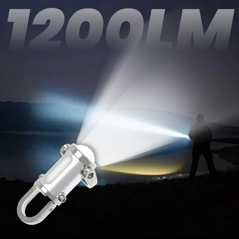 Hot Sale1200LM Super Bright Mini Keychain Flashlight Waterproof