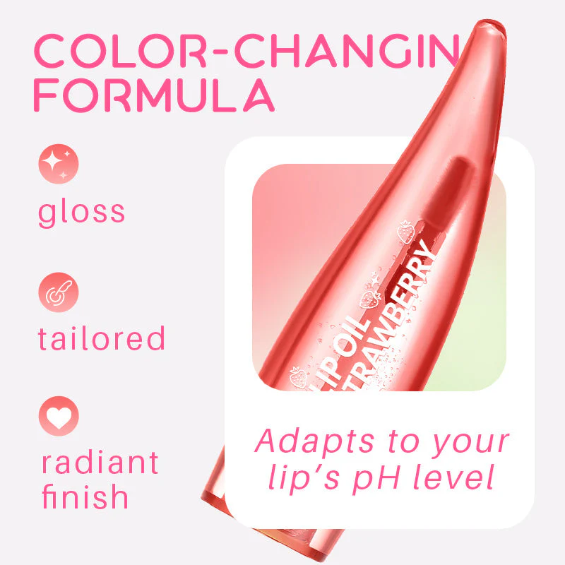  Buy 1 Get 1 Free Aloe Vera Moisturizing Color-Changing Lip Gloss