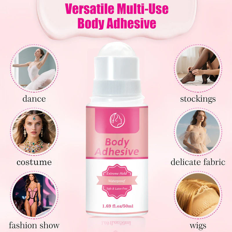 Clothing Anti-Peek Adhesive with Gliding Ball