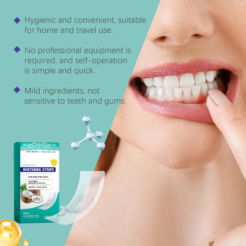 Enamel-Safe Teeth Whitening Strips