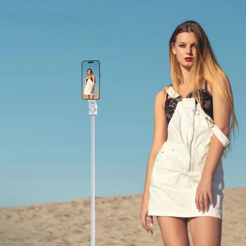 360° Magnetic & Clamping 2-in-1 Selfie Stick 360° Magnetic & Clamping 2-in-1 Selfie Stick