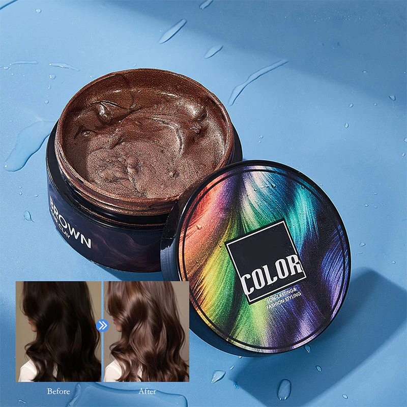 Disposable Hair Dye Clay