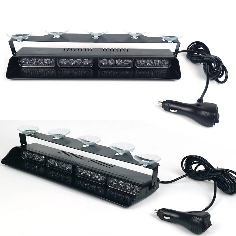 Time-limited Special Windshield Suction Cup Strobe Warning Light for Vehicles
