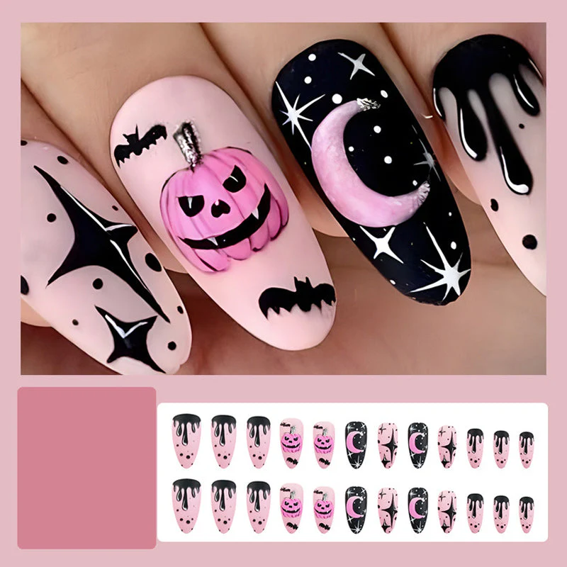 Halloween Style Press On Nails