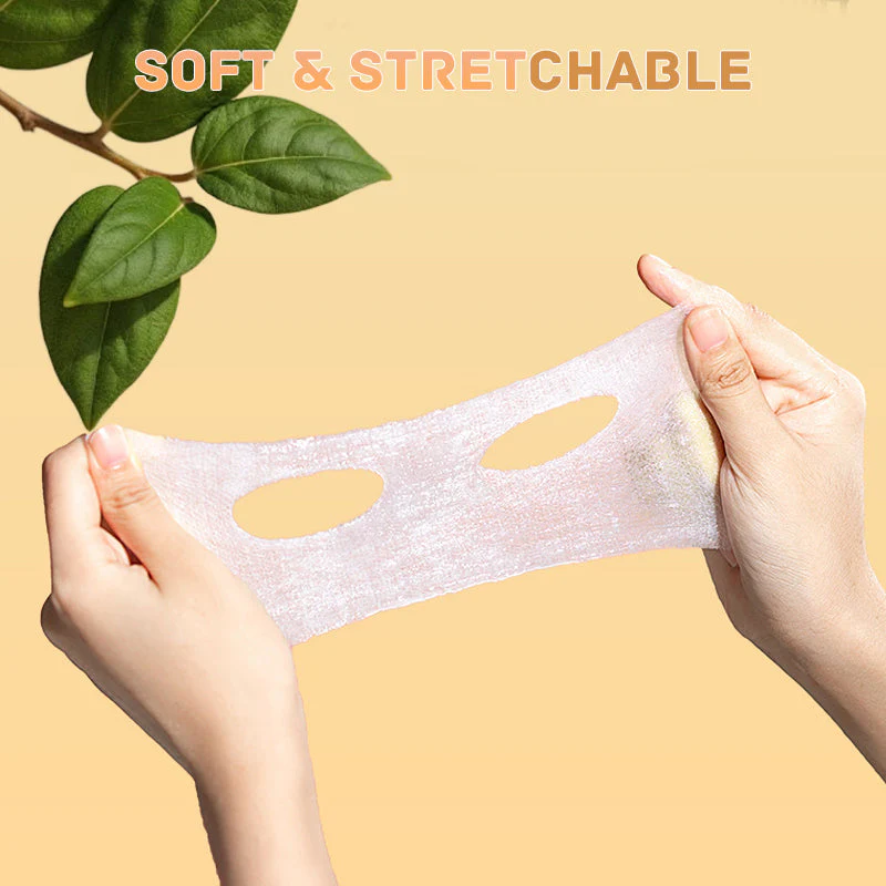 Stretchable Perforated Cosmetic Cotton Pads for Face Moisturizing