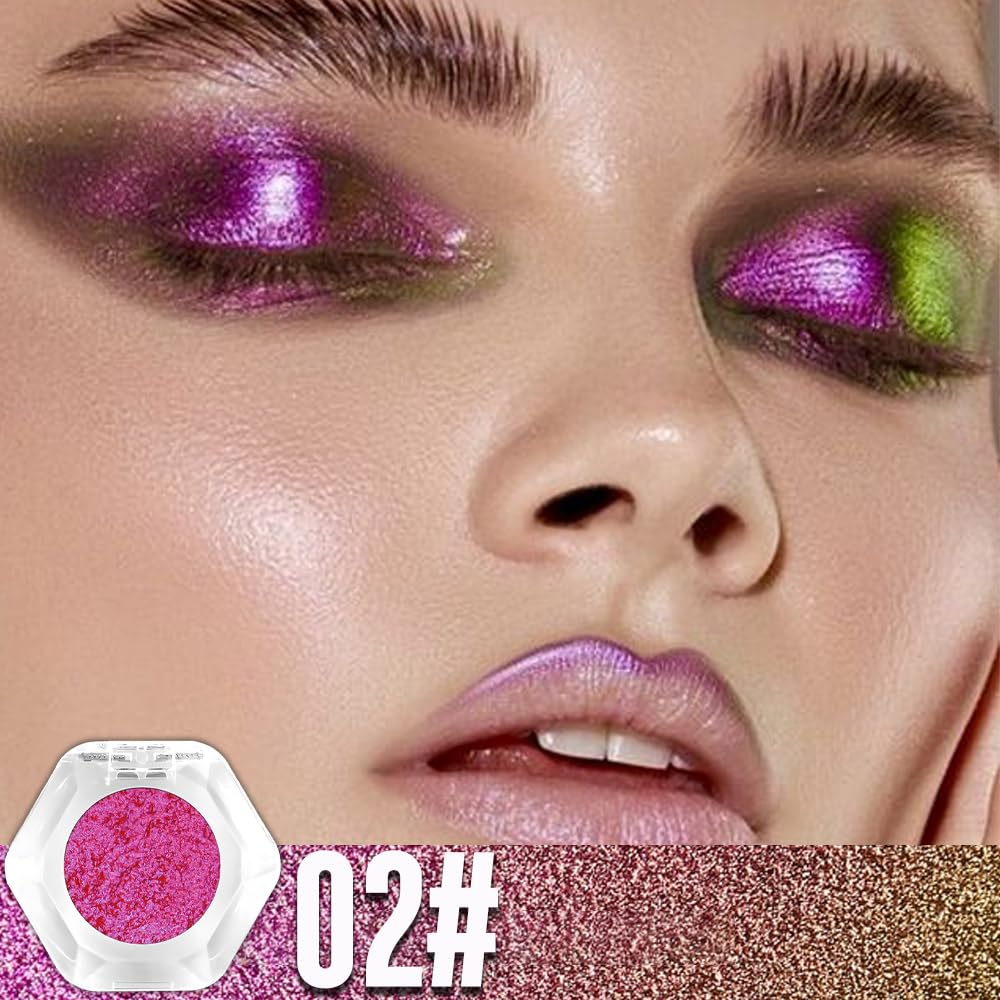 Buy 1 get 1 freeDouble chrome eye shadow