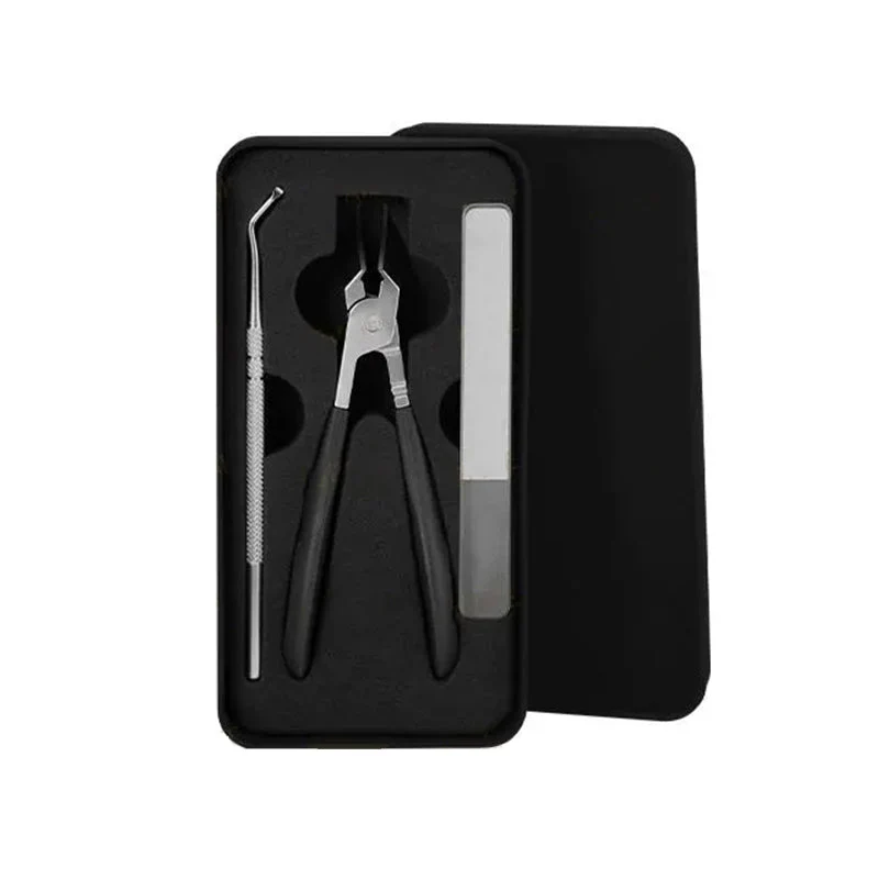  Anti-Splash 25° Slant Edge Nail Clipper 3-Piece Set