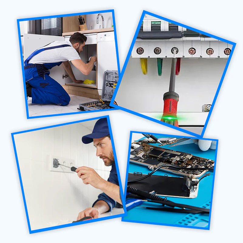 2-In-1 High Torque Strong Magnetic Flathead Phillips Screwdriver 2-In-1 High Torque Strong Magnetic Flathead Phillips Screwdriver