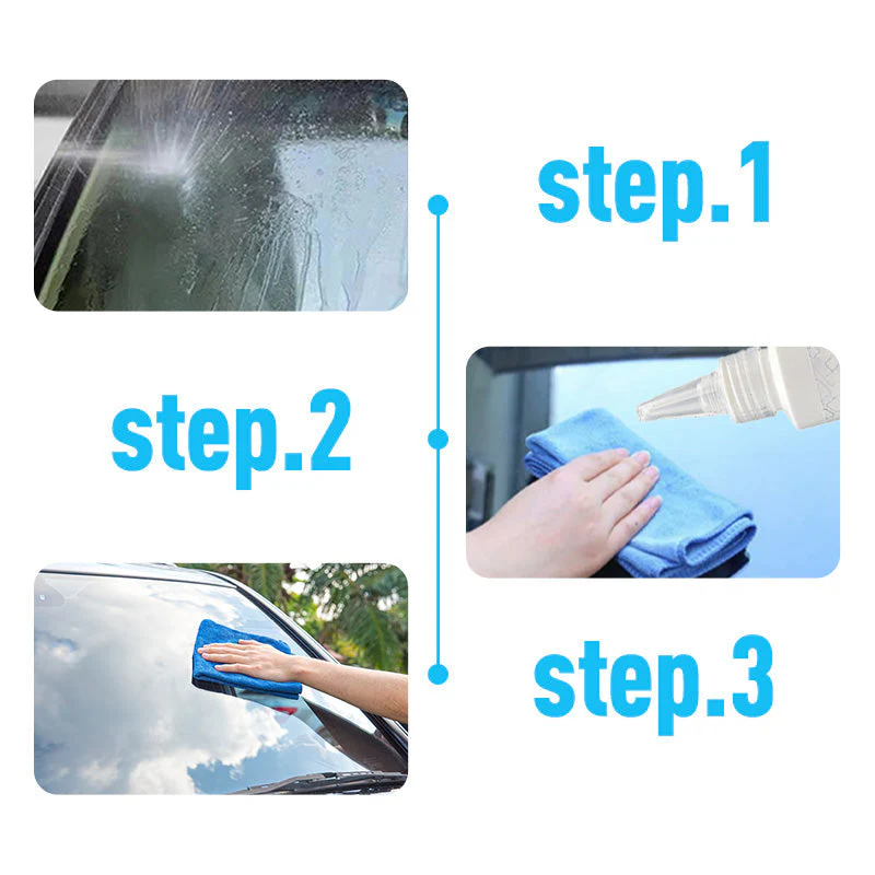Hot Sale 50% OffBuy 2 get 1 free (3PCS)Effective Glass Polish for Car