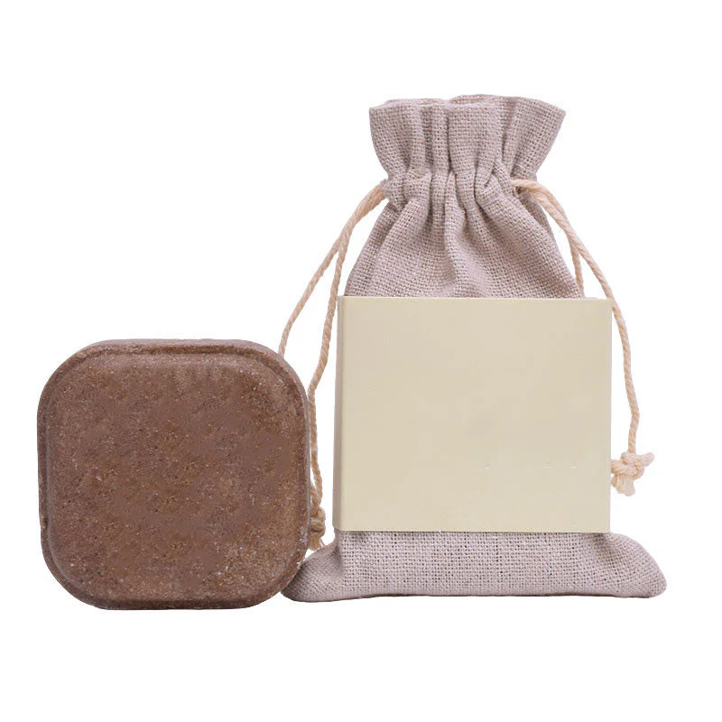 Solid shampoo with natural herbs