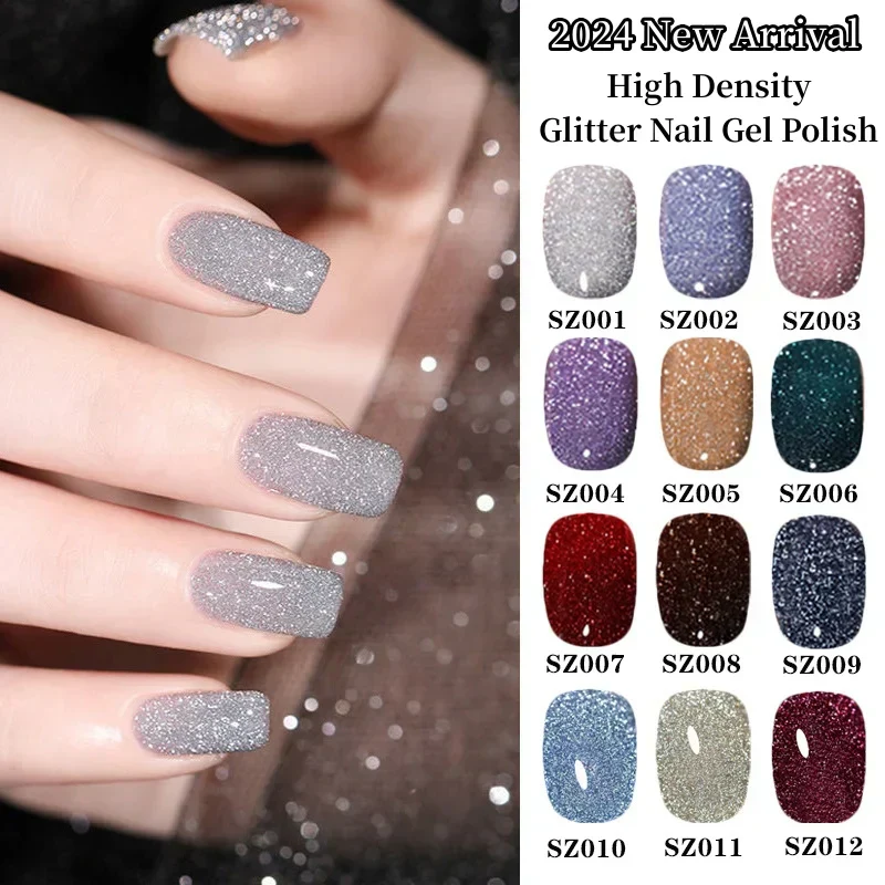 2025 New ArrivalHigh Density Glitter Nai...