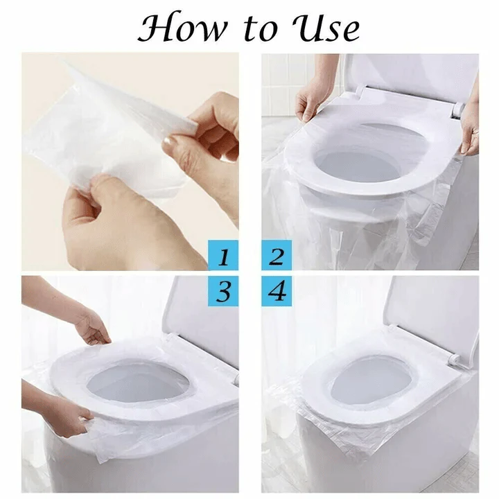 2025 Hot Sale- 49% OFF Disposable Plastic Toilet Seat Cover - No Worry Of Public Toilet Anymore