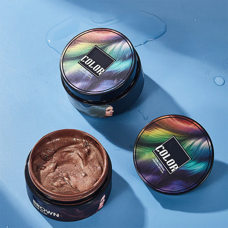 Disposable Hair Dye Clay