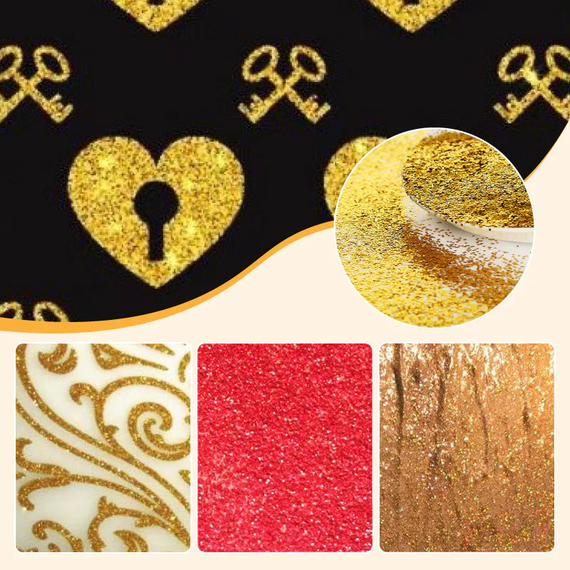 Eco-friendly High-temperature Resistant Glittering Powder for Paints