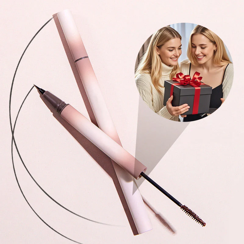 Dubbelzijdig wenkbrauwpotlood en tint