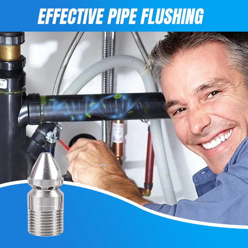 2025 new hot saleRotary High-Pressure Sewer Jetting Nozzle