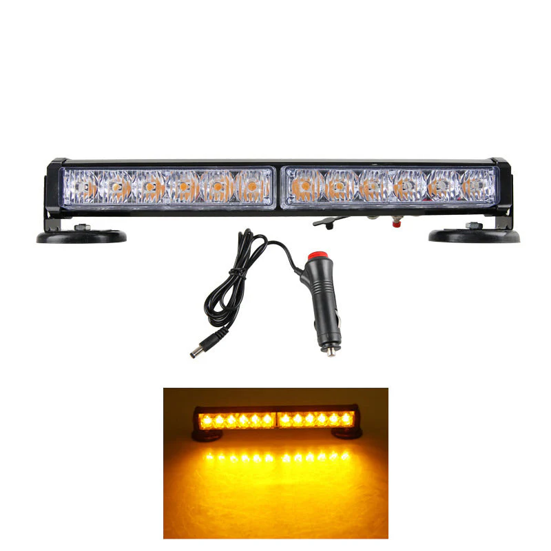 Car LED Magnetic Emergency Warning Flash Light