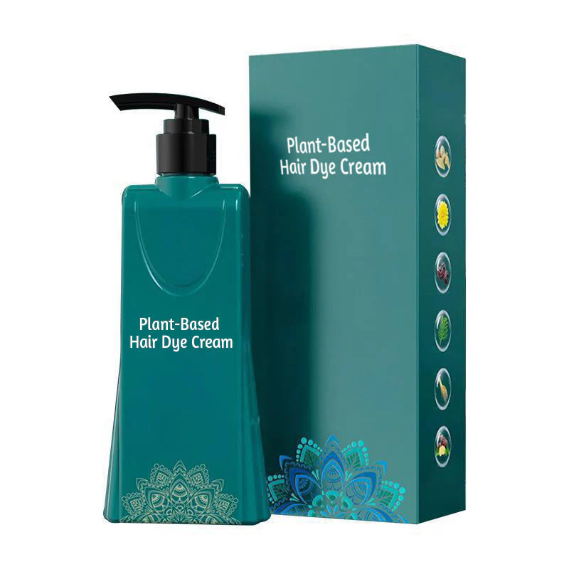 Plant-Based Hair Dye Cream for Gray Coverage Plant-Based Hair Dye Cream for Gray Coverage