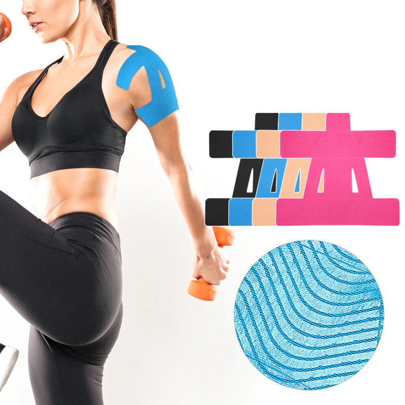 Pre-Cut Elastic Shoulder Support Kinesio...