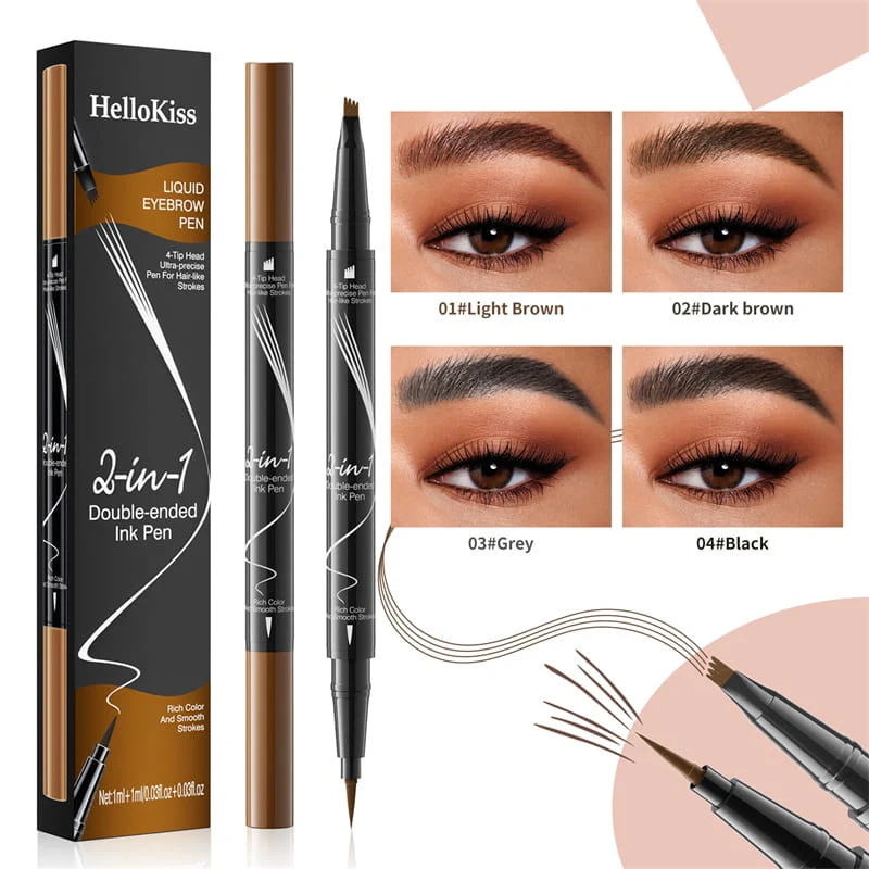 LAST DAY BUY 2 GET 1 FREE2-In-1 Waterproof Long-Lasting Eyebrow Pen LAST DAY BUY 2 GET 1 FREE2-In-1 Waterproof Long-Lasting Eyebrow Pen