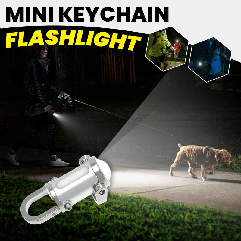 Hot Sale1200LM Super Bright Mini Keychai...