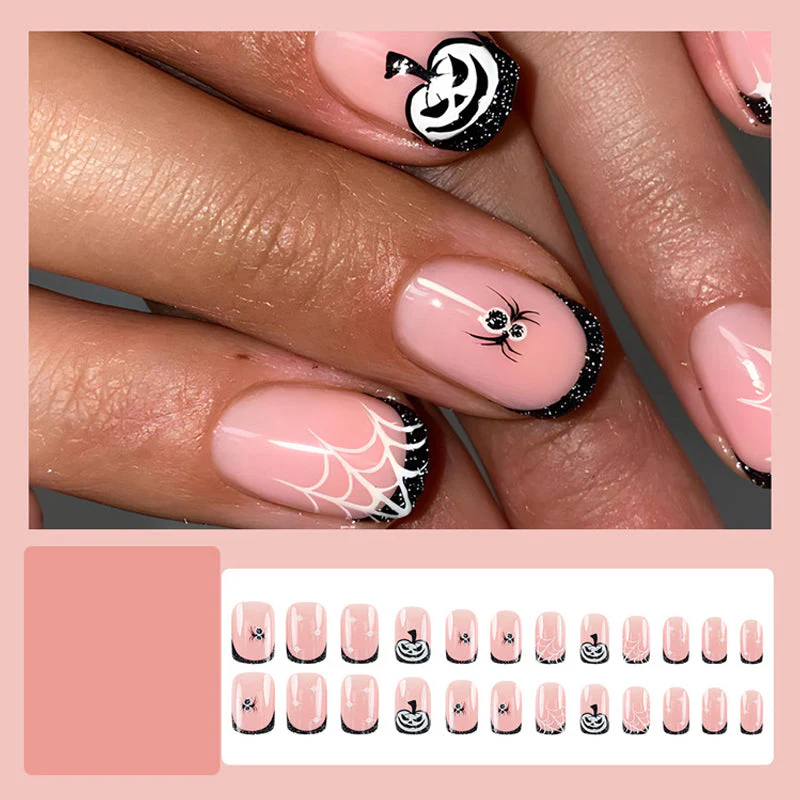 Halloween Style Press On Nails