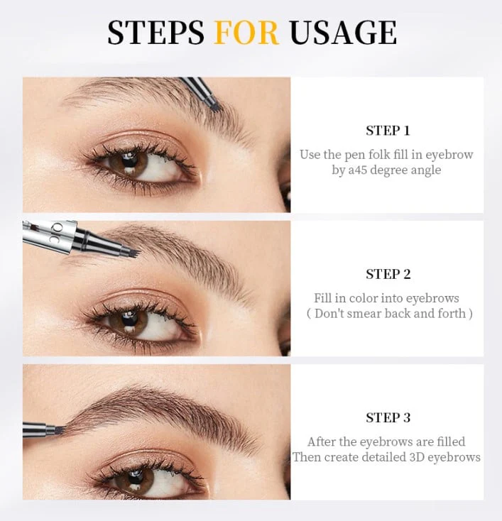 Buy 1 Get 1 Free Waterproof & 4 Tips for Natural Brows!