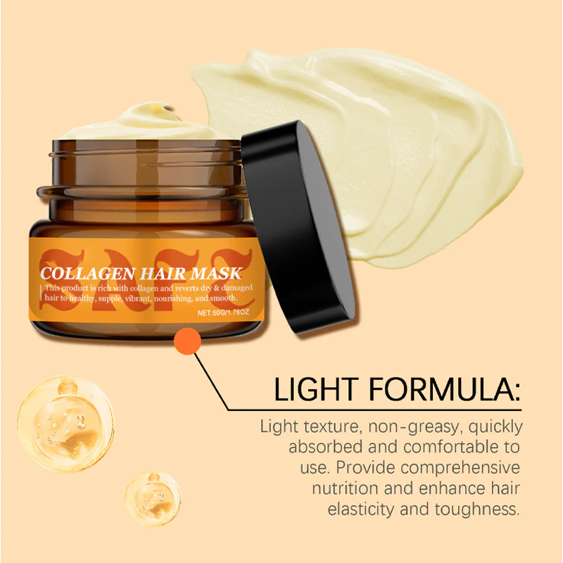 Summer Hair Care Special PromotionCollagen Hair Mask for Dry & Damaged Hair