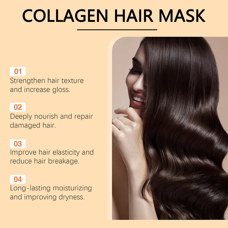 Summer Hair Care Special PromotionCollagen Hair Mask for Dry & Damaged Hair