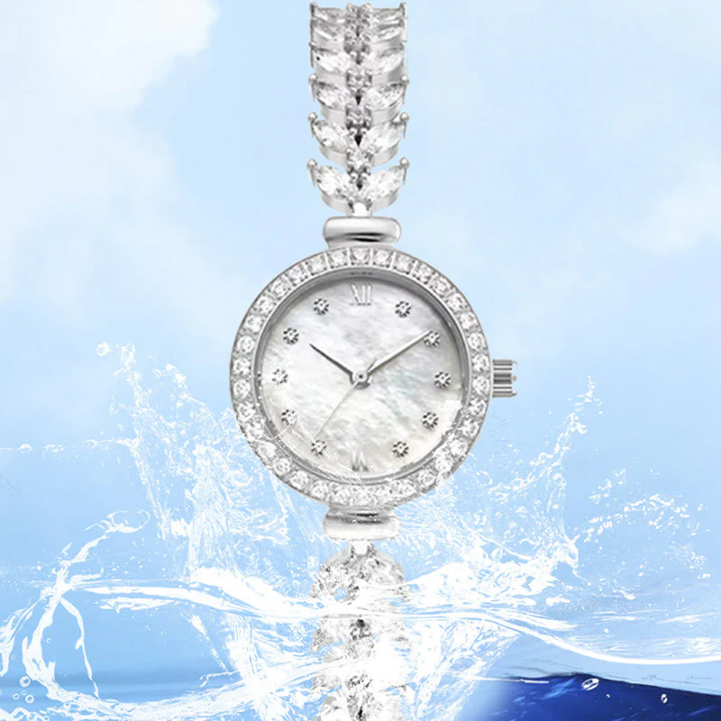 Mermaid Bling Diamond Watch Set